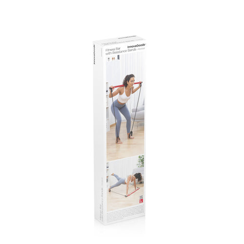 Fitnessstange Mit wiederstands Bändern