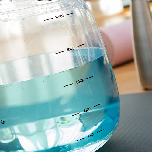 Wassergefüllter Fitnessball bis zu 10 Kg Gewischt